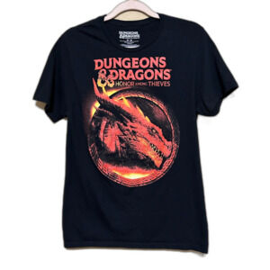Dungeons & Dragons Graphic T Shirt Medium Black Honor Among Thieves Game
